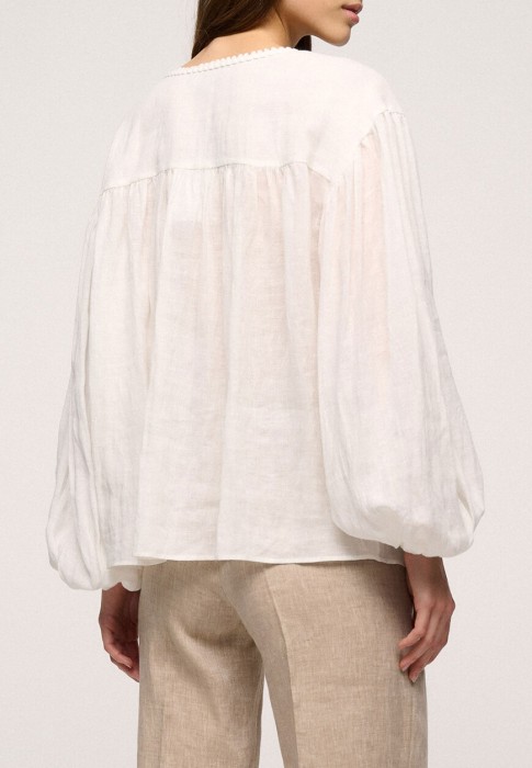 блуза  из италии вид сбоку