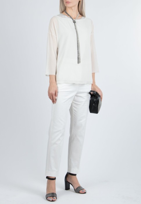 блуза  из италии вид сбоку