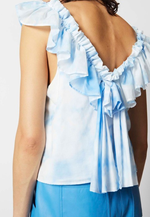 блуза  из проверенных материалов спереди