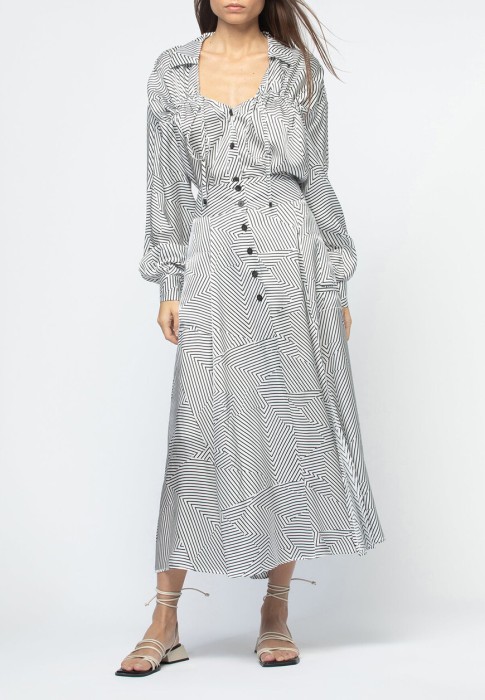 блуза  от бренда max&moi вид слева