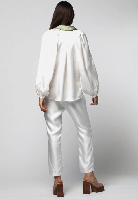 блуза  из италии вид сбоку