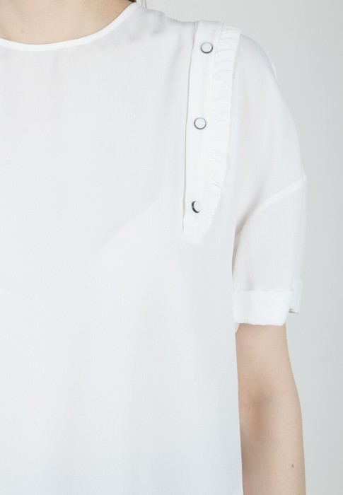 блуза  из проверенных материалов спереди