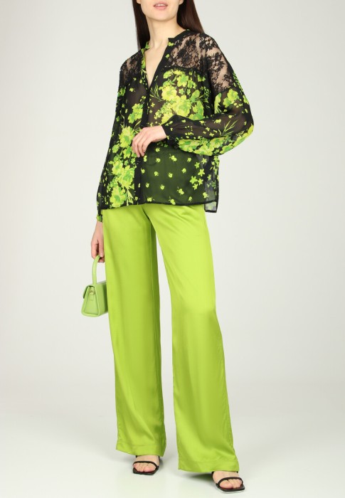 блуза  от бренда ermanno firenze вид слева