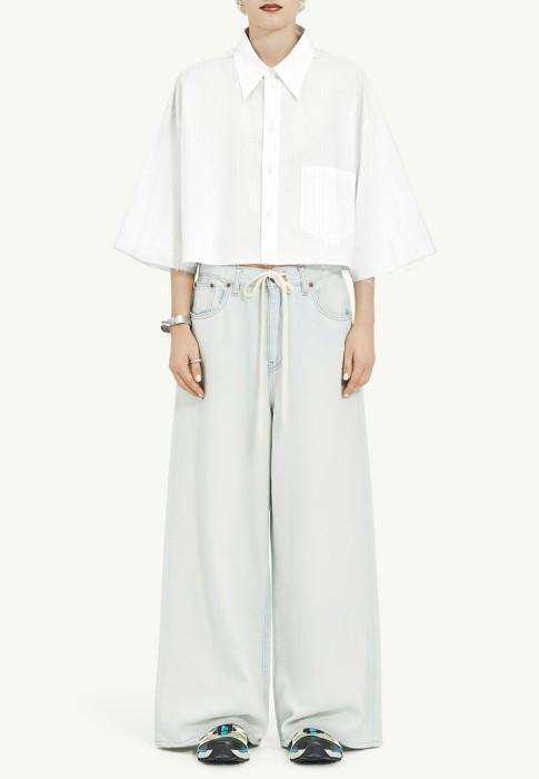 блуза  от бренда mm6 maison margiela вид слева