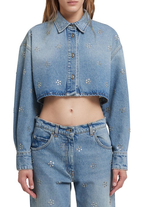 Товар голубого цвета с внутренней стороны