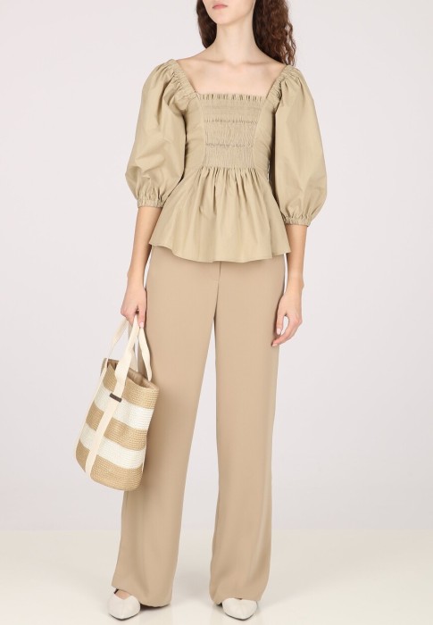 блуза  от бренда p.a.r.o.s.h. вид слева