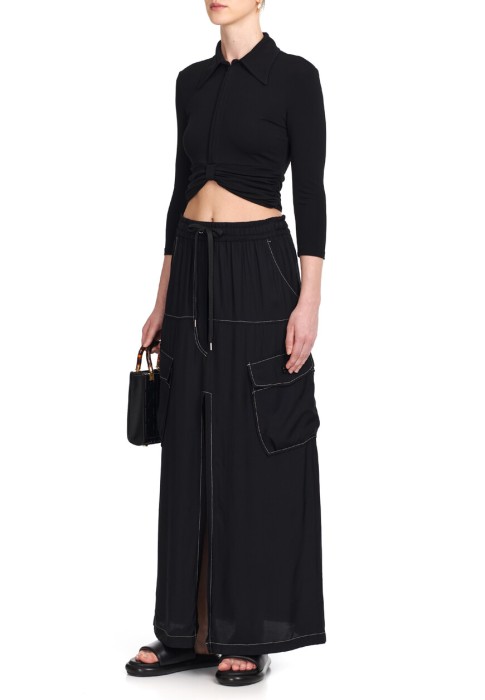 блуза  от бренда pinko вид слева