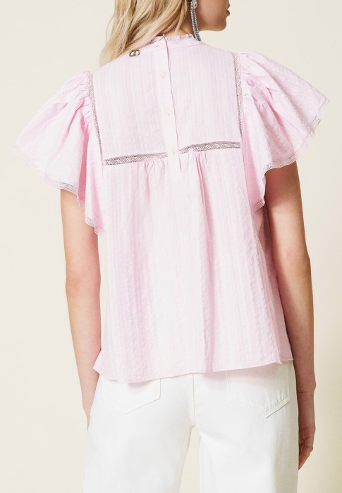 блуза  из италии вид сбоку