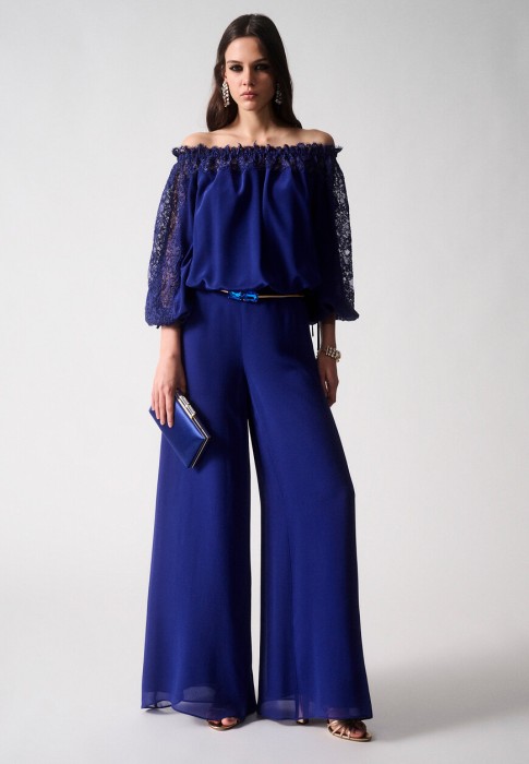 блуза  от бренда luisa spagnoli вид слева