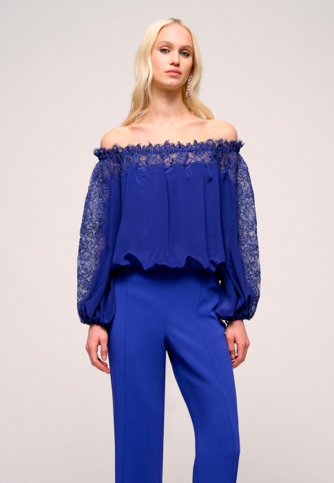 блуза  из италии вид сбоку