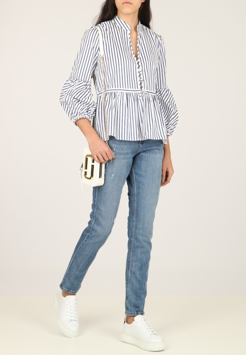 блуза  из италии вид сбоку