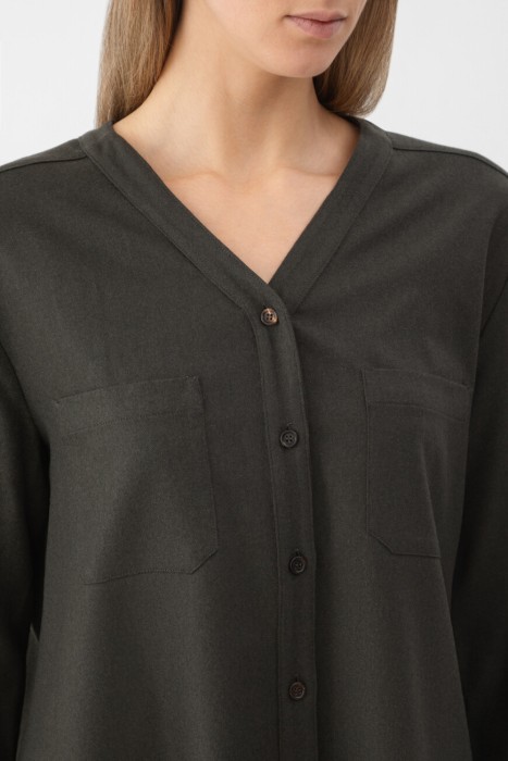 блуза  из италии вид сбоку