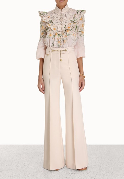 блуза  от бренда zimmermann вид слева