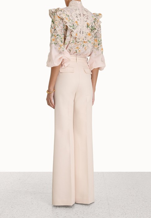 блуза  из франции вид сбоку