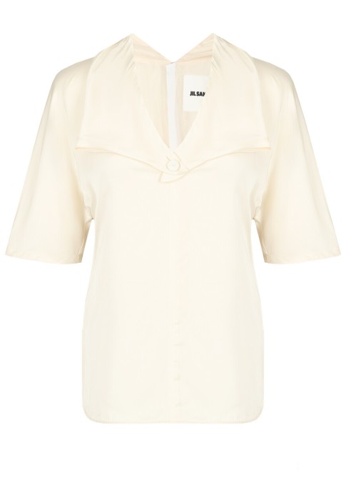 блуза  от бренда jil sander вид слева