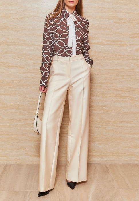 блуза  от бренда valentino вид слева