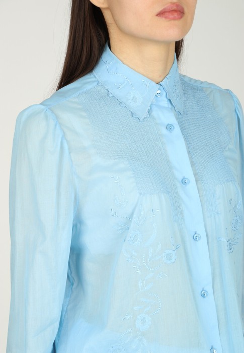 блуза  из проверенных материалов спереди