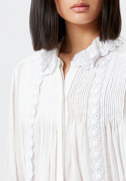 блуза  из проверенных материалов спереди