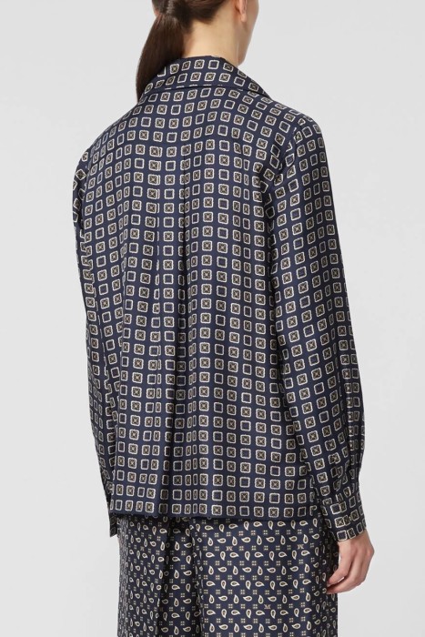 блуза  от бренда max mara вид слева