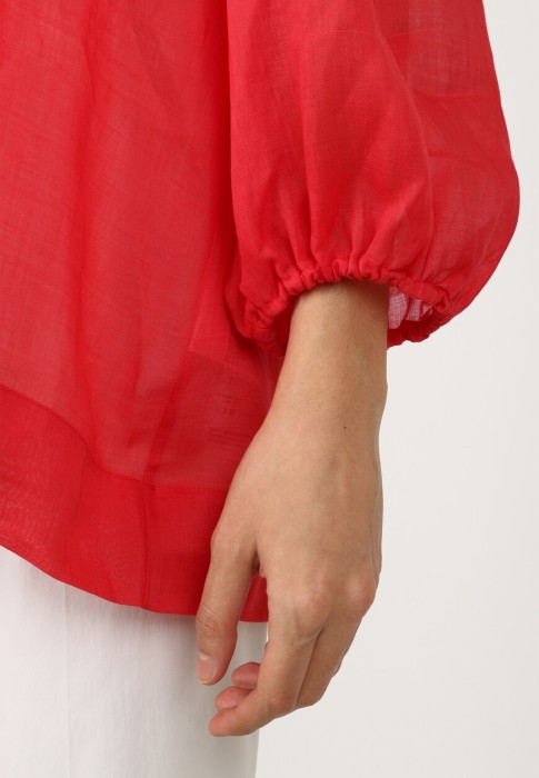 блуза  из проверенных материалов спереди