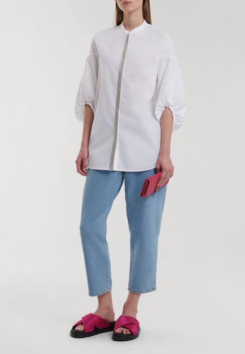 блуза  из италии вид сбоку