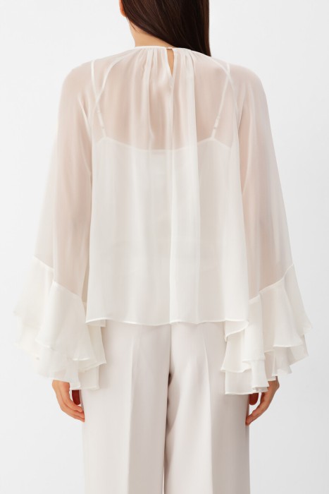 блузка maxmara от бренда max mara вид слева