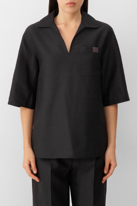 блузка maxmara OSIRIDE 2511191019 004 фотография