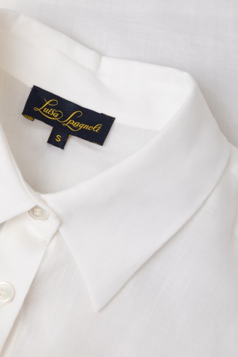 блузка  модель banchiere из китайской крапивы спереди