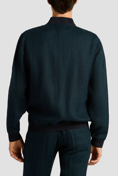 блузон  модель «пахоа» (`pahoa`) от бренда kiton вид слева