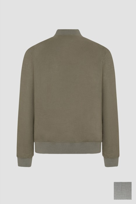 блузон  модель pahoa от бренда kiton вид слева