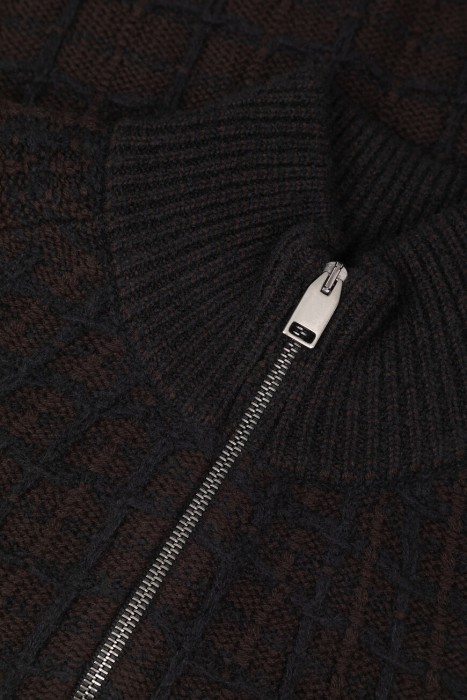 блузон  из шерсти спереди