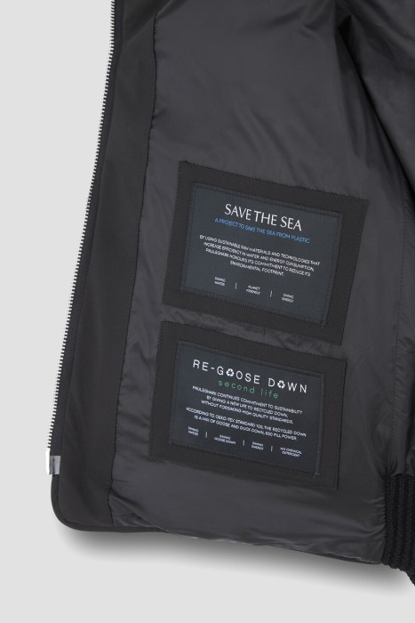 блузон  универсального стиля с лицевой стороны