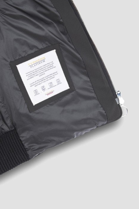 блузон  для взрослого возраста с изнаночной стороны