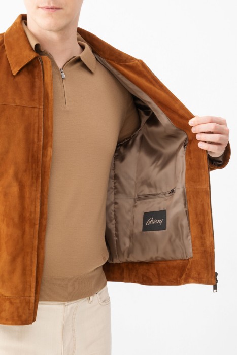 блузон  из полиэстера спереди