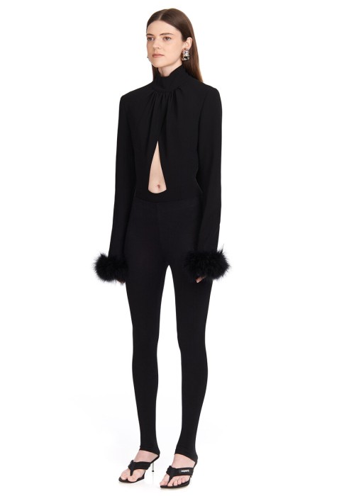 боди  от бренда magda butrym вид слева