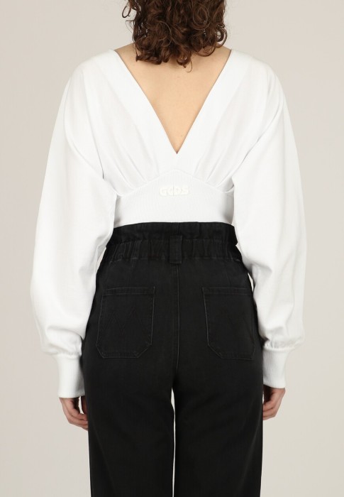 Товар белого цвета с внутренней стороны