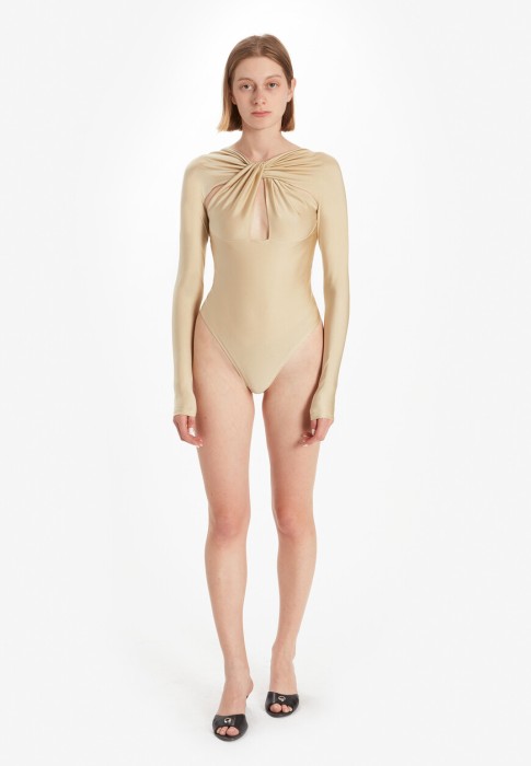 боди  от бренда coperni вид слева