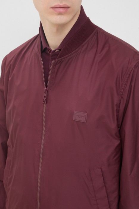 бомбер dolce&gabbana модель из коллекции dna из италии вид сбоку