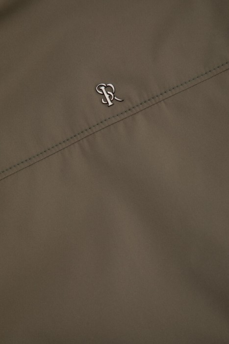 бомбер  из меха спереди