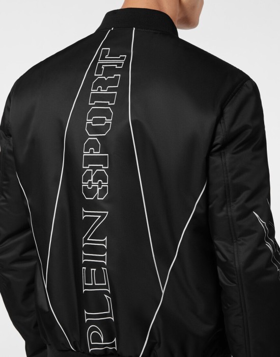 бомбер  из италии вид сбоку