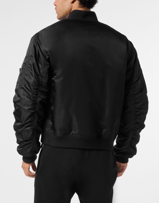 бомбер  из италии вид сбоку