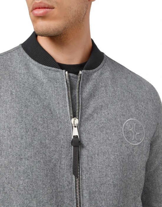 бомбер  из италии вид сбоку