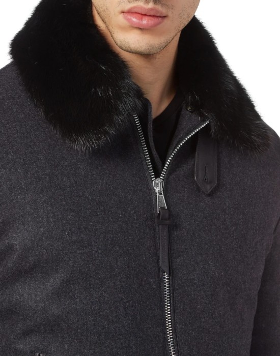 бомбер  из италии вид сбоку