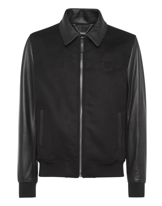 бомбер  от бренда billionaire вид слева