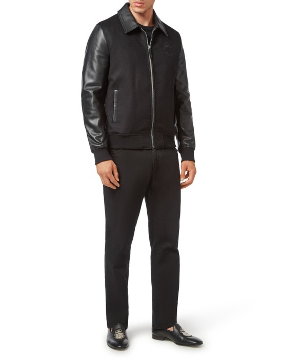 бомбер  из италии вид сбоку