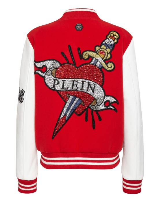 бомбер  универсального стиля с лицевой стороны