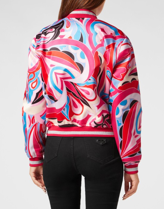 бомбер  из америки вид сбоку