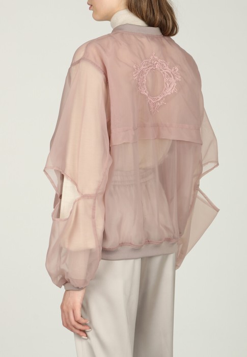 бомбер  из италии вид сбоку