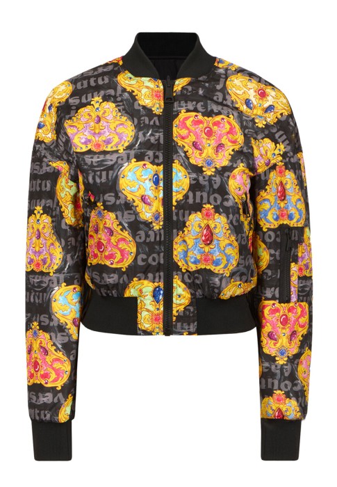 бомбер  от бренда versace jeans couture вид слева