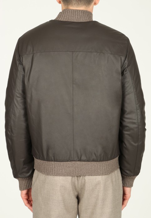 бомбер  из италии вид сбоку